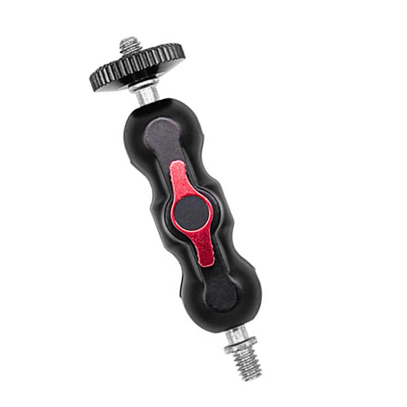 Ball Head Clamp 1/4inch Thread Ball Mount Clamp Rotatable Metal Super Clamp for DSLR Camera Monitor LED Light Microphone Multicolor