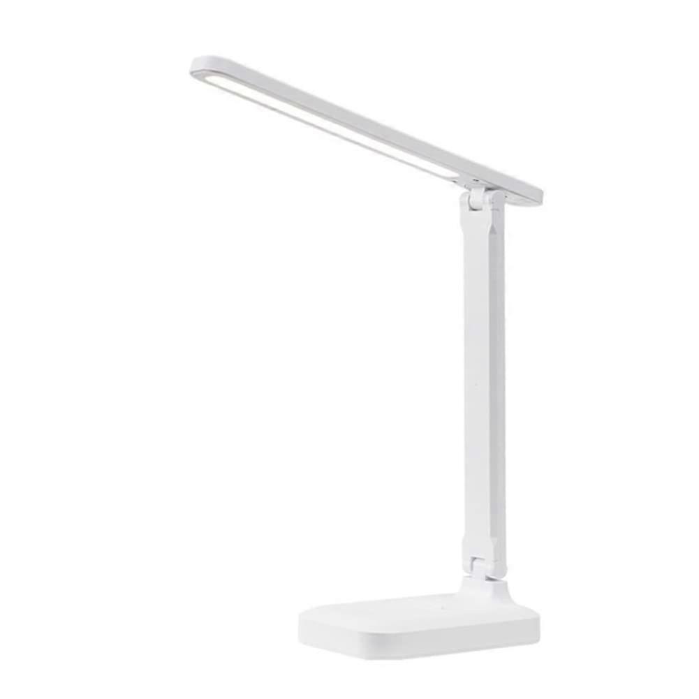Table Lamp Eye Protection Touch Dimmable LED Desk Lamp USB Rechargeable PlugIn for Student Dorm Room Reading Light