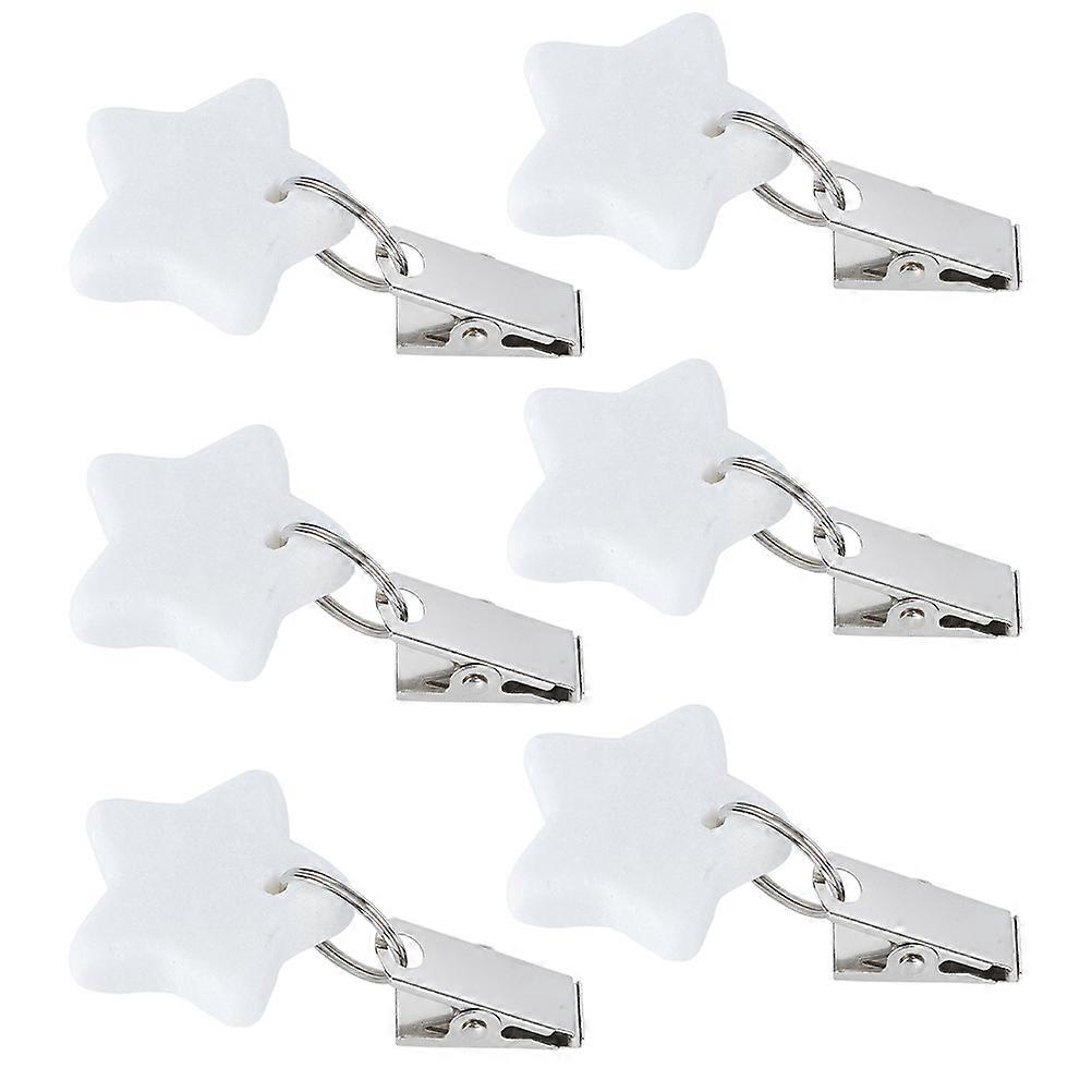 Star Table Weights Tablecloth Clip for 6Pcs to Hold Covers Securely