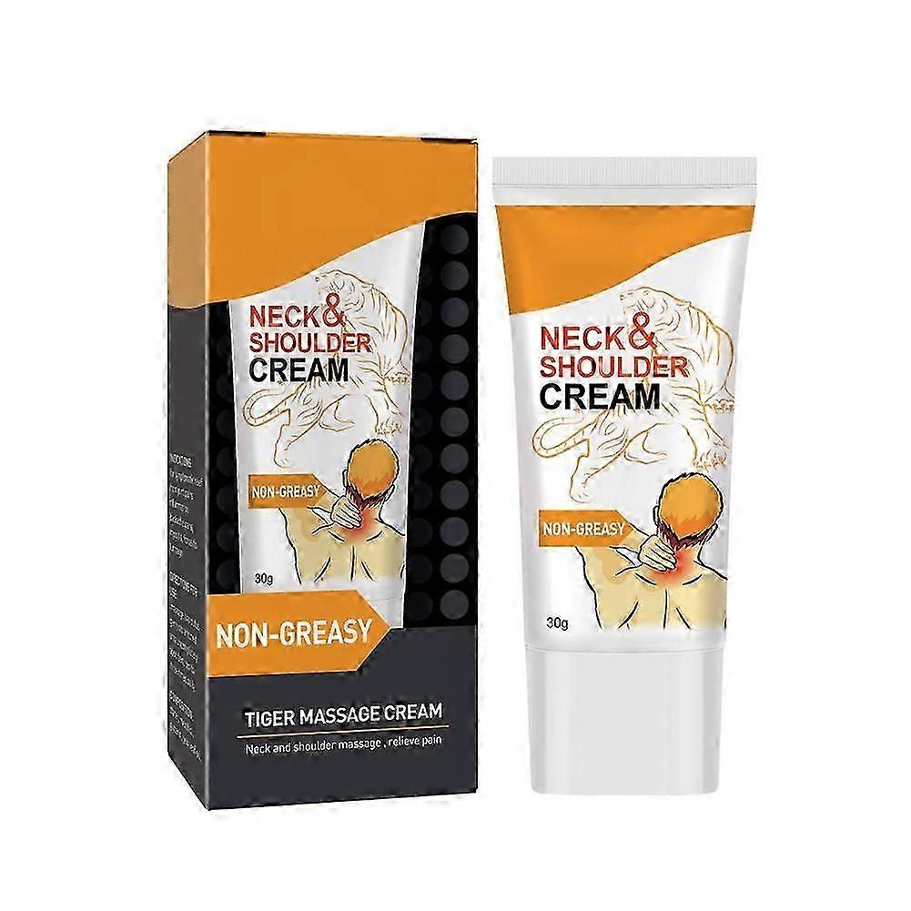 Olkapään ja niskan hierontavoide lievittää niskan ja lannerangan kipua ja rasitusta