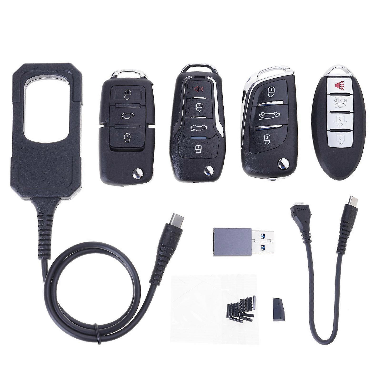 X431 Key Programmer & 4 Key Set IMMO Programming Tool work with X431 PAD V/ IMMO IMMO PLUS /PROG 3 4 key Multicolor