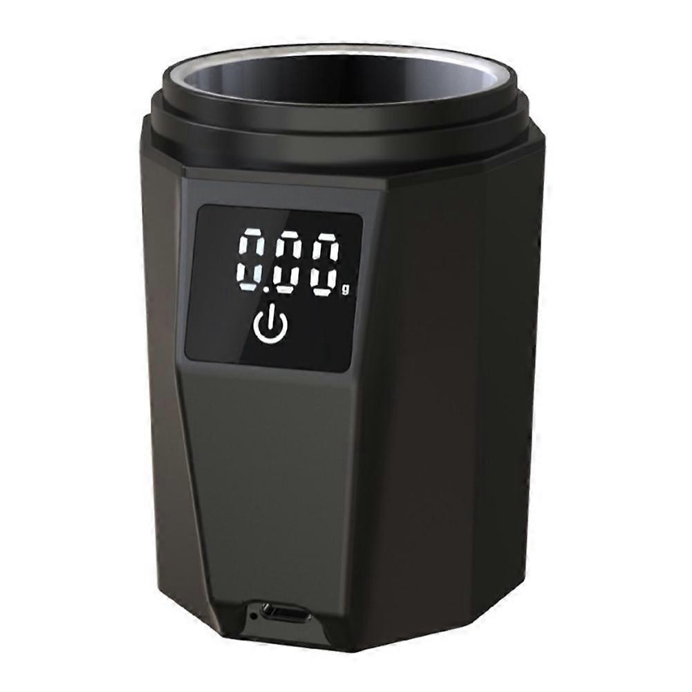 Digital Coffee Dosing Cup&58mm Portafilter 0.1g Precision Espresso Weighing Scale for Drip Coffee Measuring