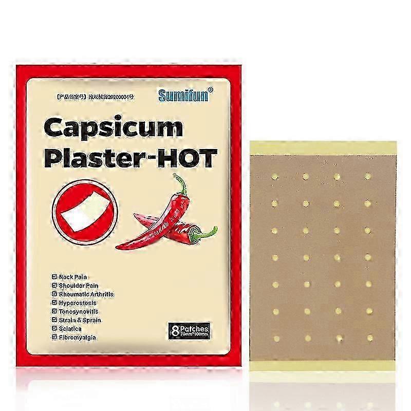 16pc Capsicum Pain Relief Plaster Patches