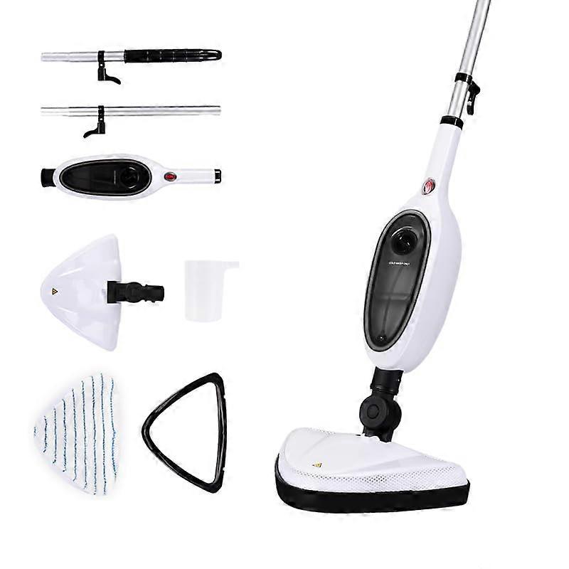 Steam Mop with 110°C Temperature Cleaning for Hardwood, Tile, Marble and Carpet Floors