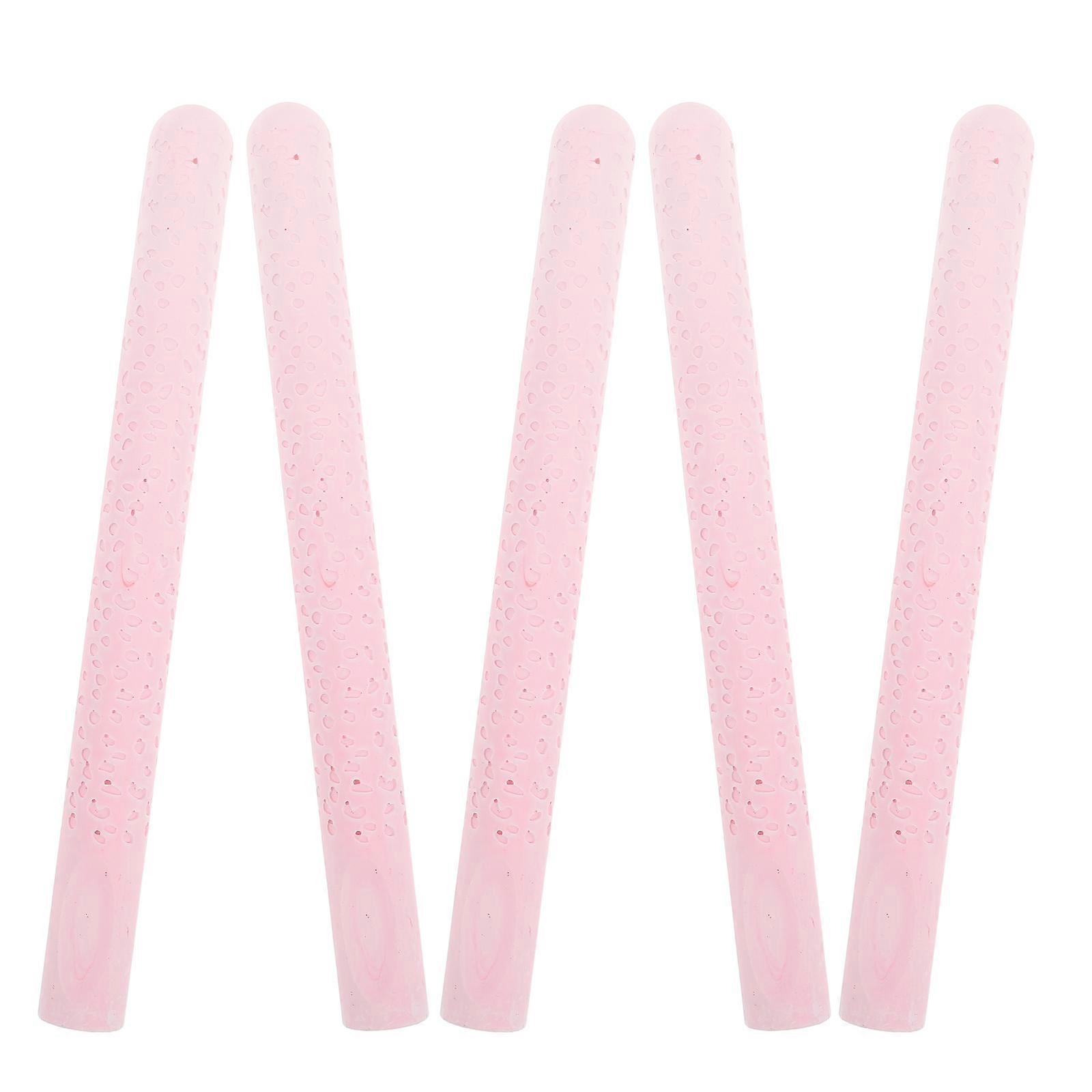 Dry Rods for Damp Proofing Diatomite Drying Sticks for Drying 5Pcs Pink