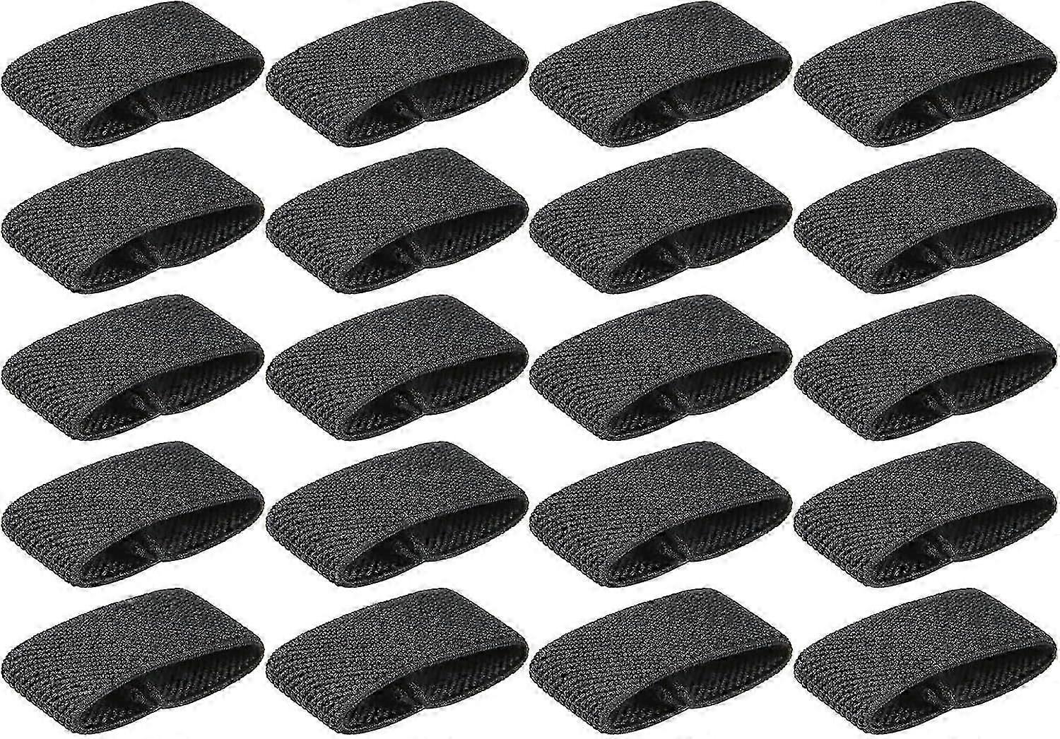 Pack of 20 elastic backpack straps - wide belt loop