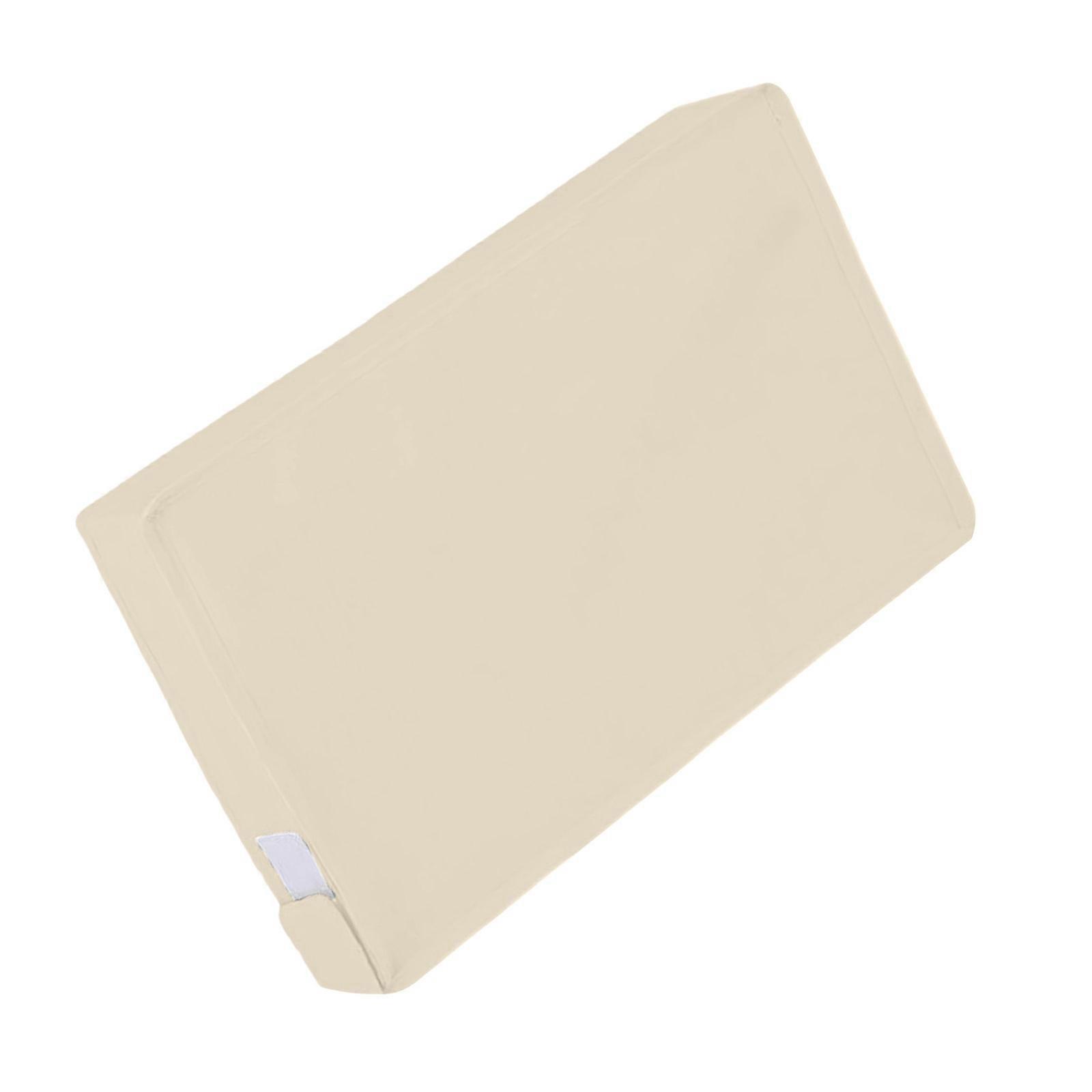 Protective Cover for Window AC Unit Oxford Cloth Three Layer Design Weather Resistant Energy Efficient  White