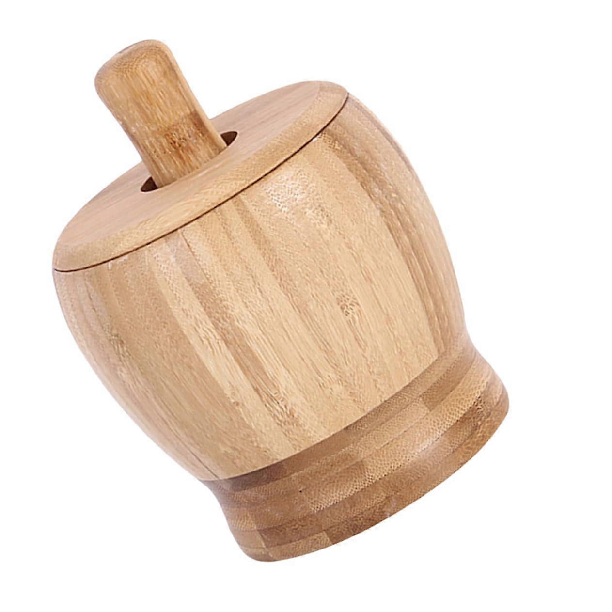 Durable Garlic Press and Ergonomic Mortar and Pestle Set for Easy Clean Cooking