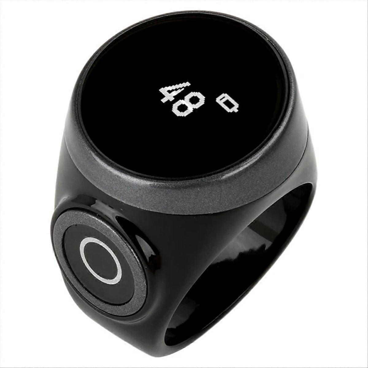S9 Ring Type Touch Button Counter Digital OLED Screen Display Rechargeable Mini Clicker Finger Counter