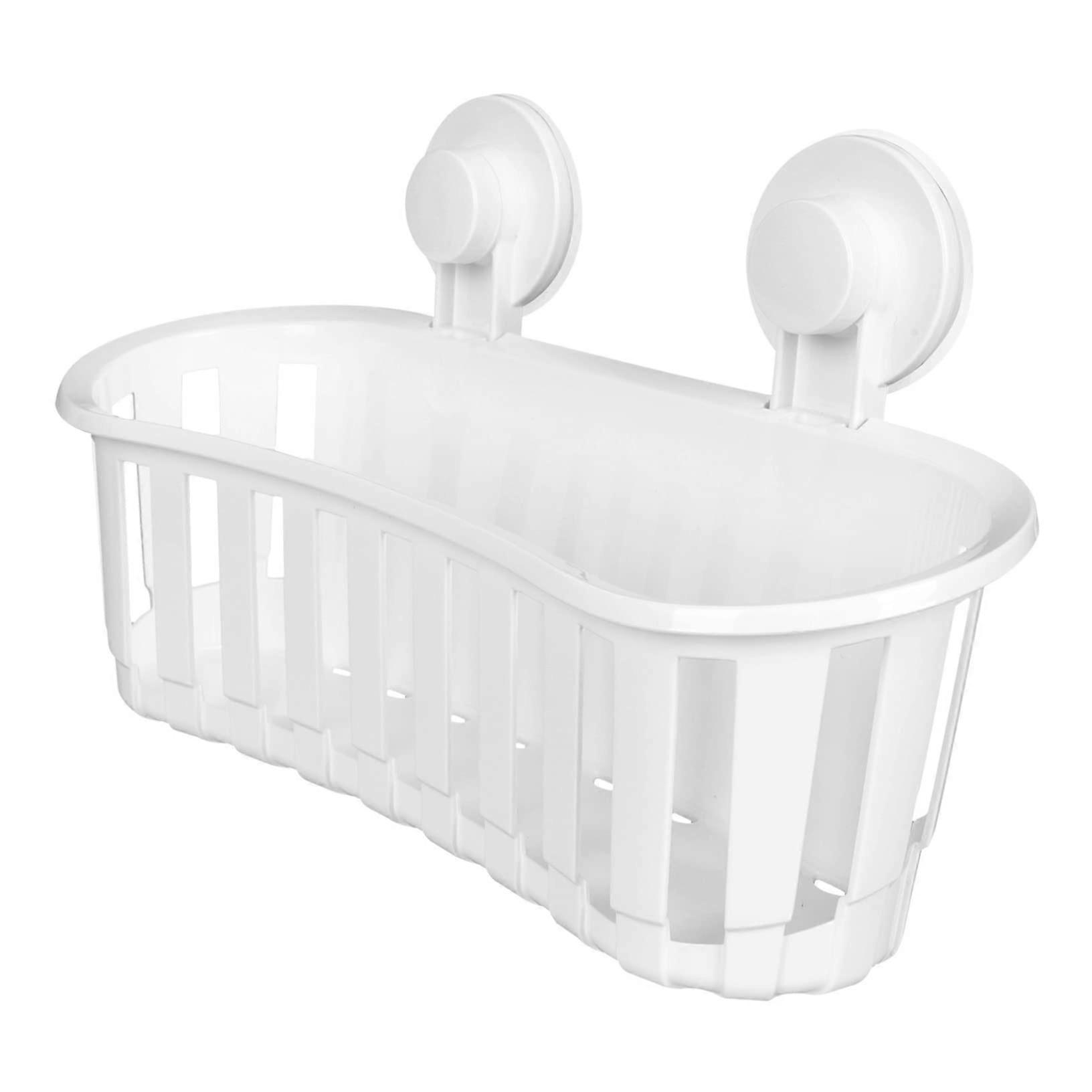 Wall Mounted Storage Rack Bathroom Organizer Shelf for Toiletries and Spices, SpaceSaving Design