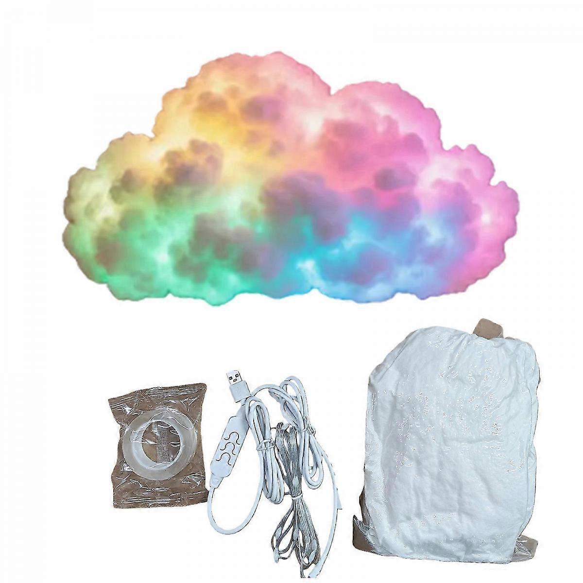 Cloud Led Handsewn Lights for Bedroom,Multicolor Creative Night Lighting Set with APP Control, Coolest Ceiling Decoration for Room Home Party 4