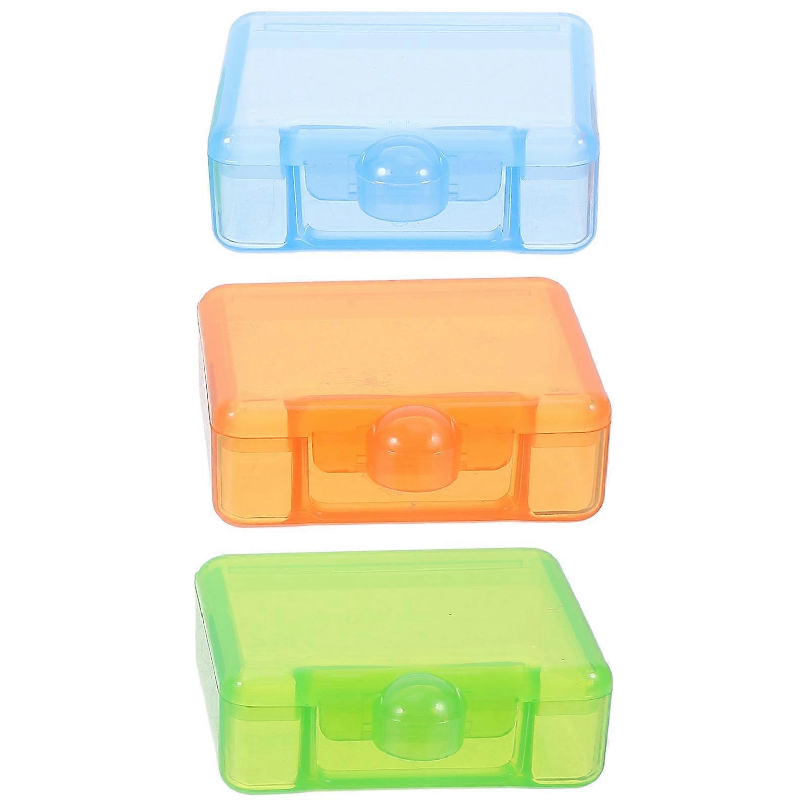 Small Clear Boxes Plastic Organizer Box for Small Items 15Pcs