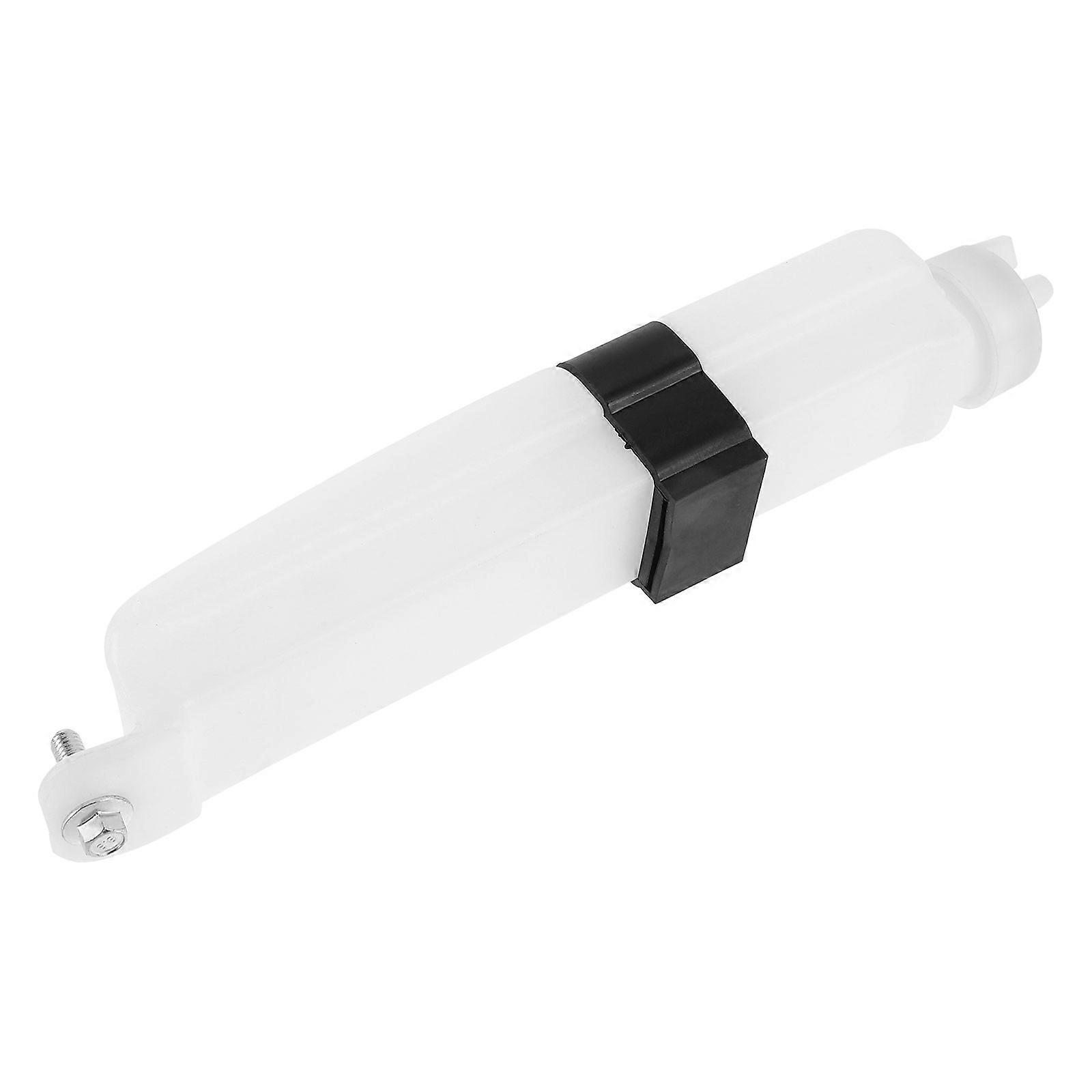 Motorcycle Engine Coolant Overflow Tank for Cooling 300Ml Capacity White