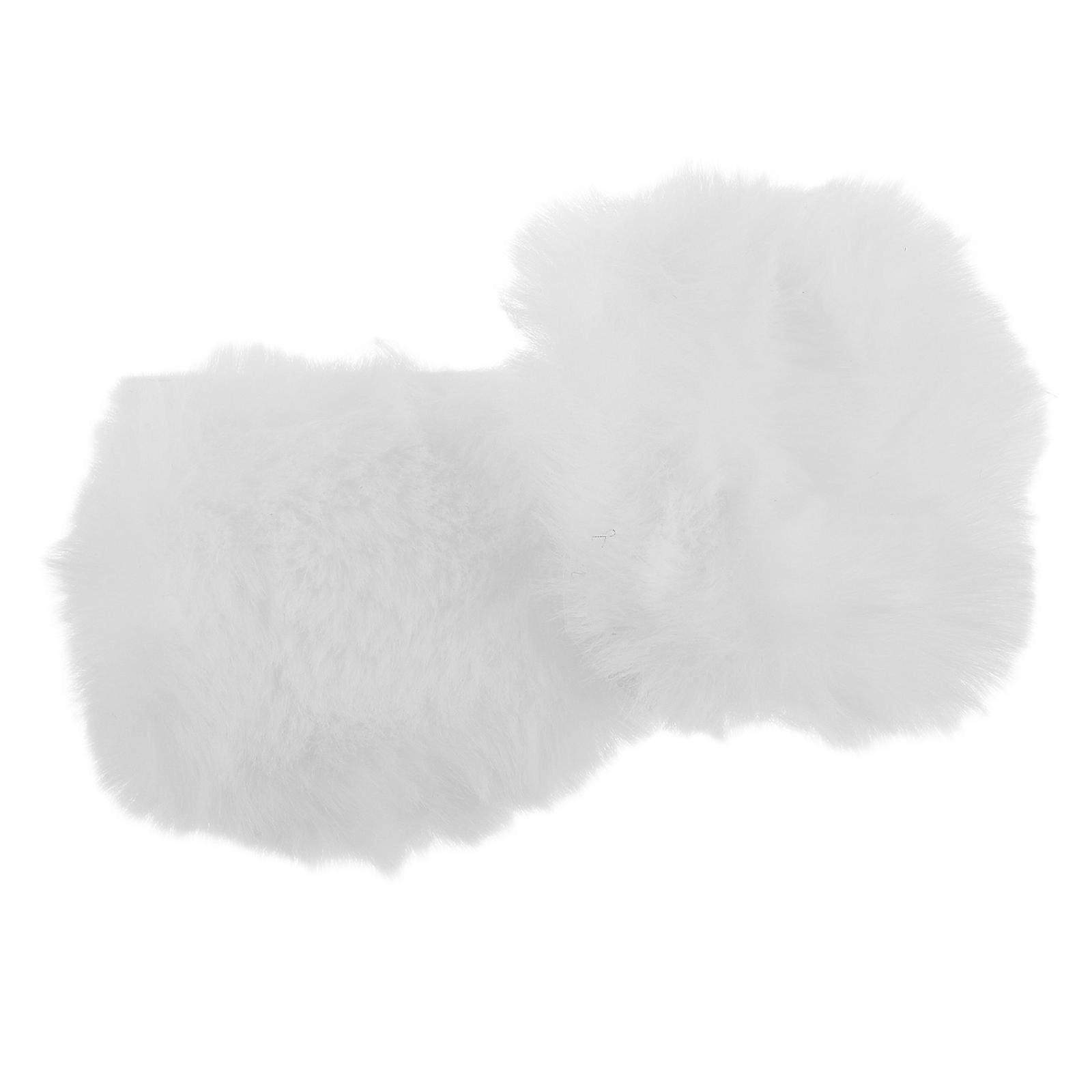 Bear Ear Decorations Soft Plush Motorcycle Accessories 1Pair