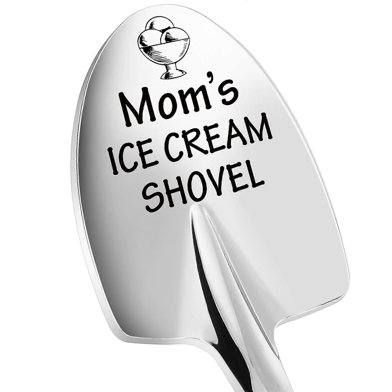 Ice Cream Scoop with Engraved Keepsake Design – Funny Gifts for Mom and MotherinLaw
