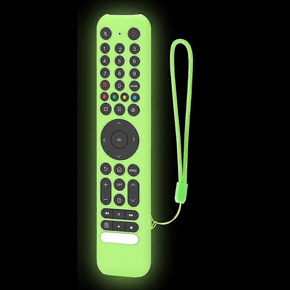 Silicone Remote Case For RC716 RC833 Remote Control Night Green Scratch Resistant