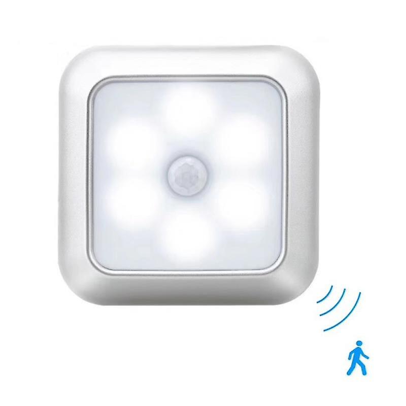 Battery Powered Led Motion Sensor Night Light - Wireless Lighting For Stairs, Bedroom, Cupboard, Toilet, Wardrobe