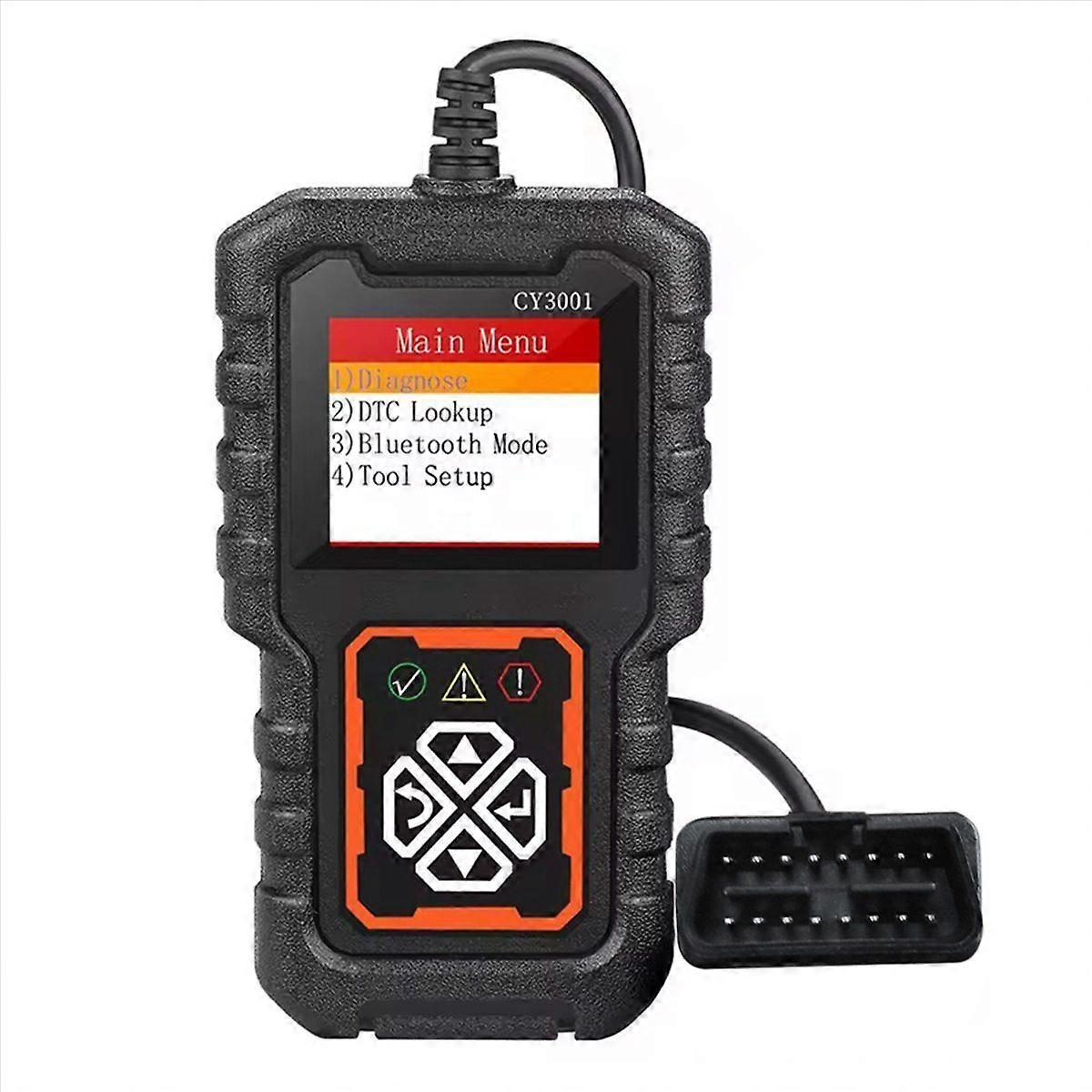 Engine Battery O2 Sensor EOBD OBD2 Scanner CY3001 OBD2 Code Reader Car Diagnostic Tools Fault Code D