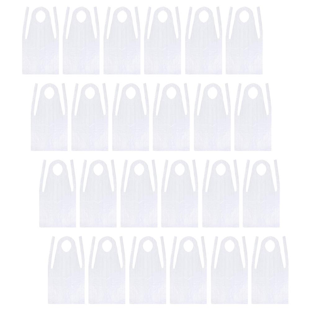 Transparent Waterproof Aprons Plastic Aprons for Cooking 200Pcs Quantity