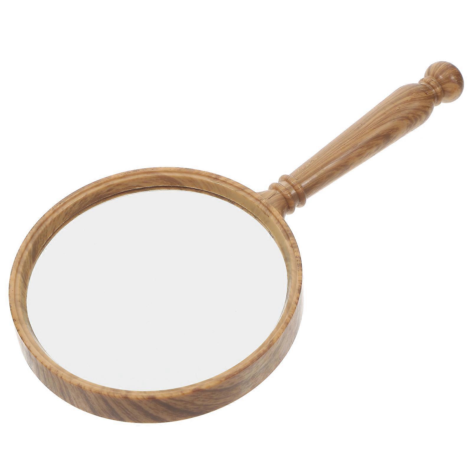 Versatile Retro Handheld Magnifier for Book Reading and Observation