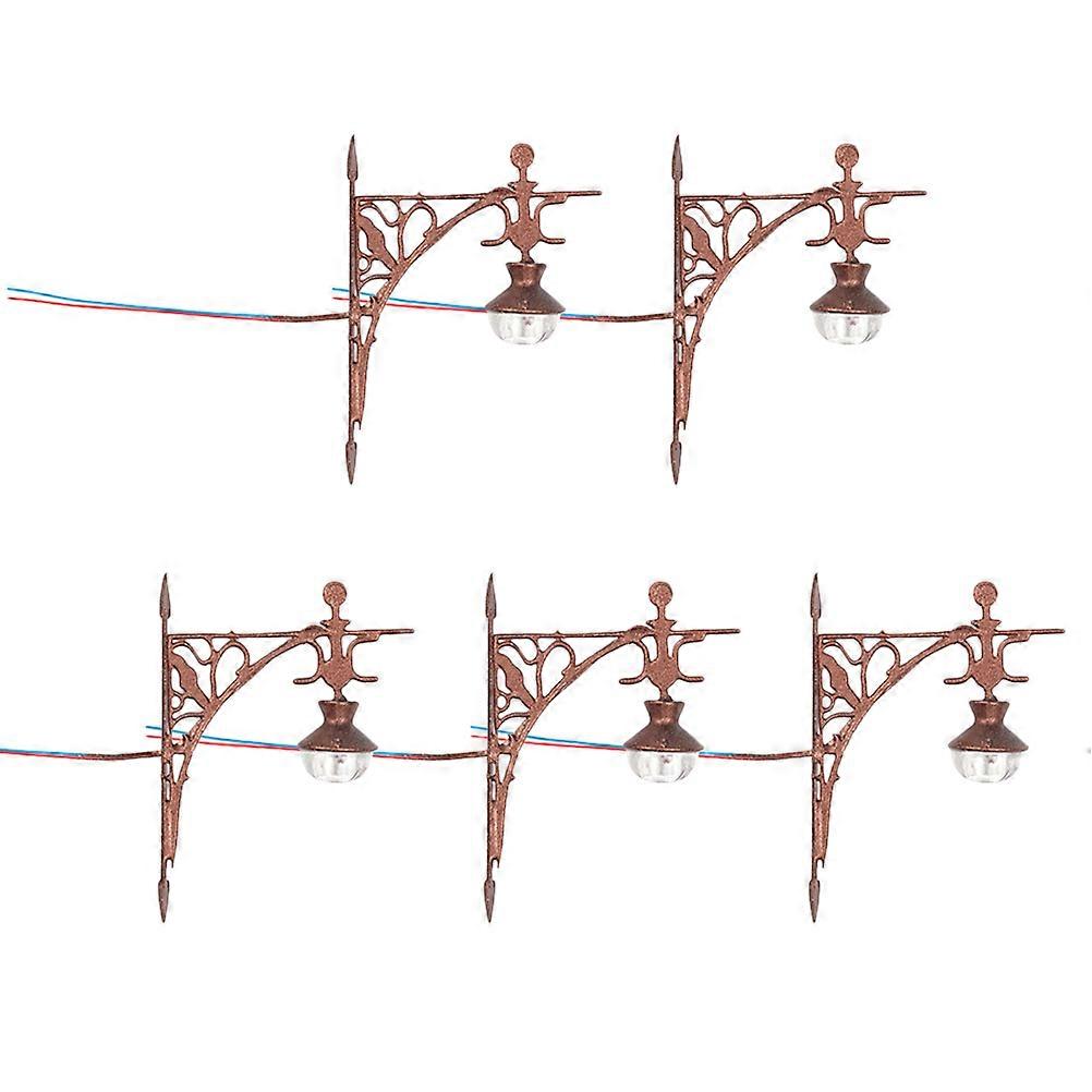 Mini Wall Lamp Model for Home Use with DIY Function 5Pcs Included