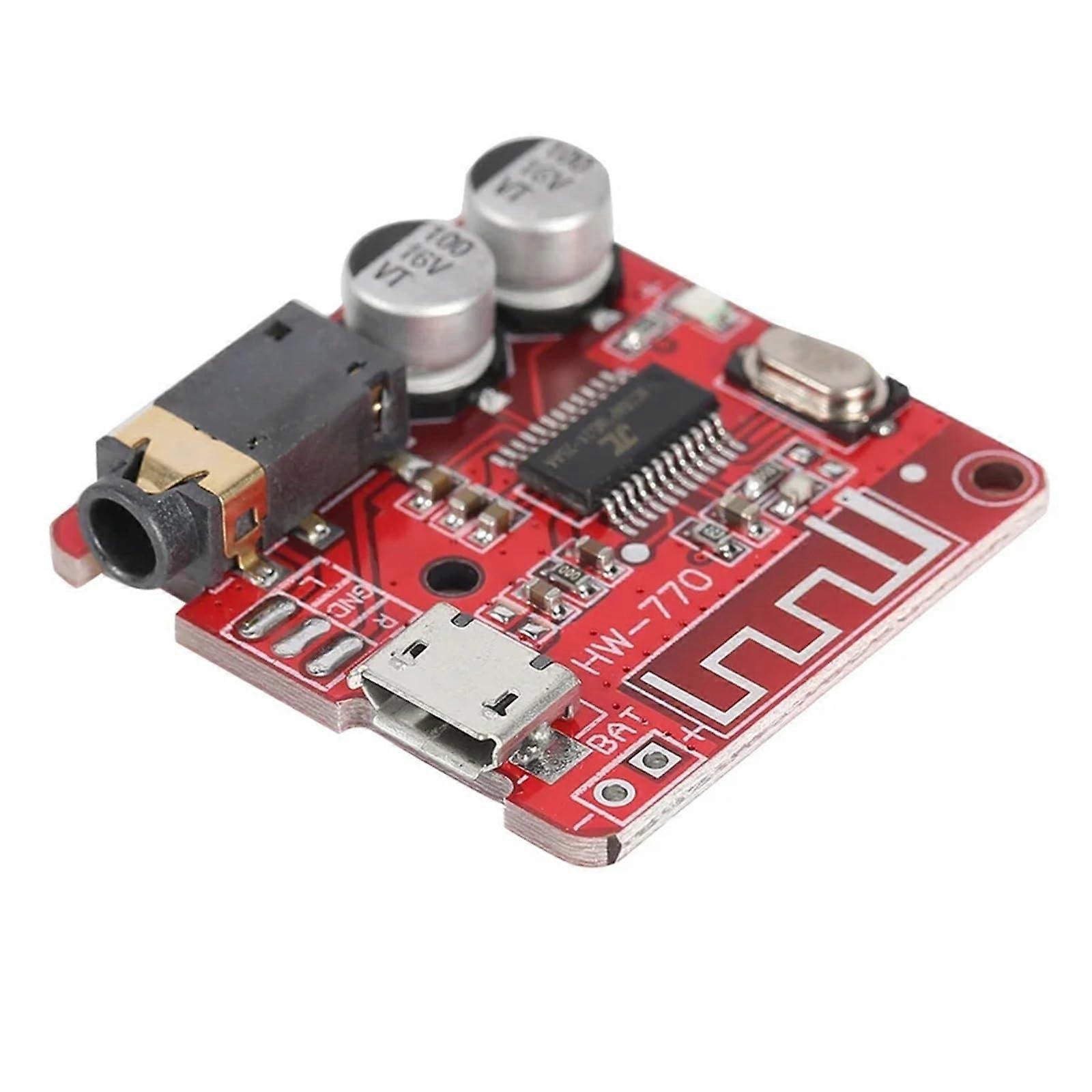 Bluetooth 4.1 Audio Receiver Board Lossless Decoder WAV FLAC MP3 TypeC 3.7V5V 1PCS