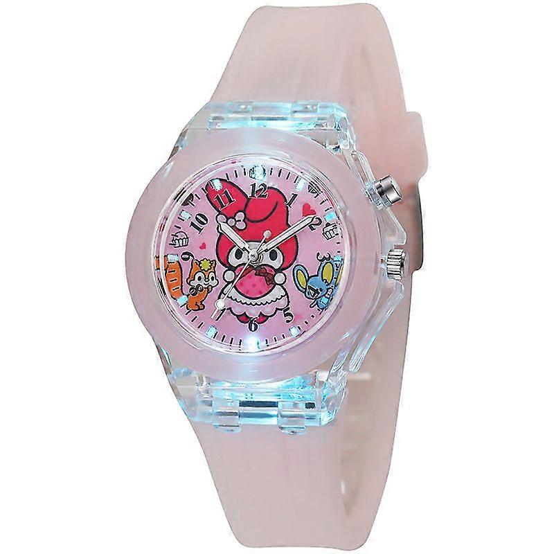 Cartoon led watch children's luminous watch