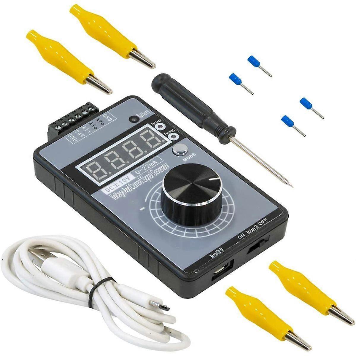 Current Voltage Signal Generator, for PLC and Panel Debugging, Device Testing, Frequency Converter