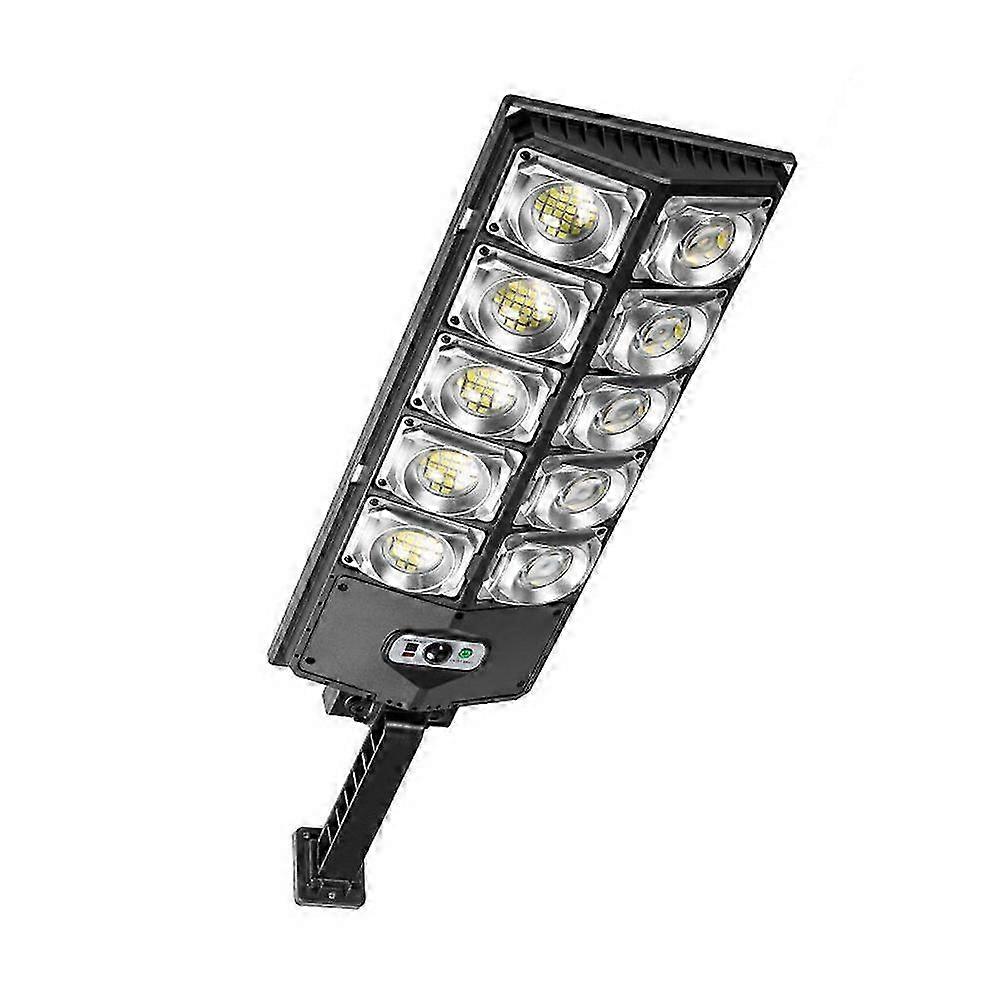 Solar Motion Sensor Light with Double Row LEDs, Waterproof Outdoor Security Lamp for Garden and Path