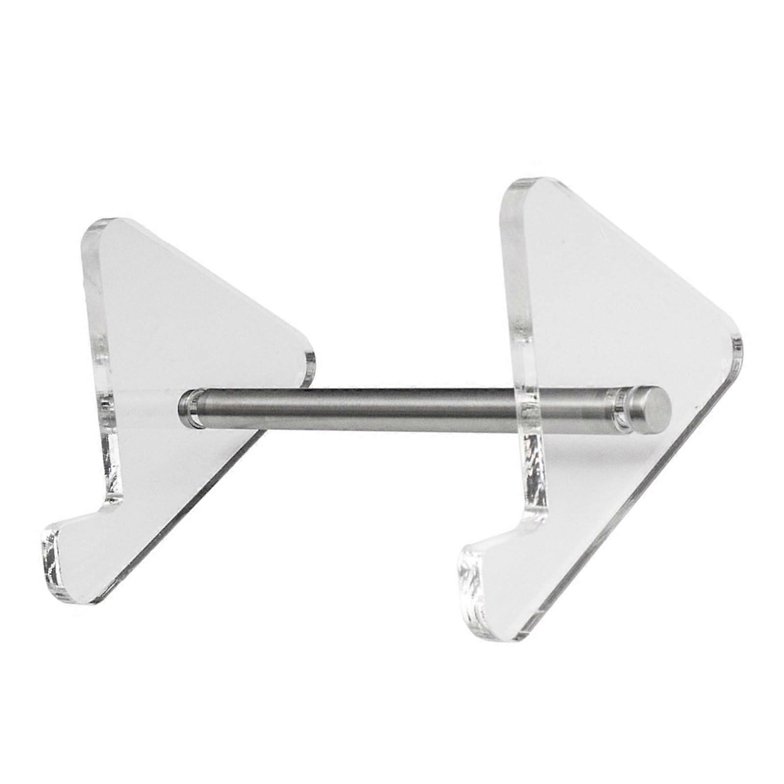 Keyboard Display Stand Acrylic Single Layer Transparent Ergonomic Angle for Mechanical Keyboards