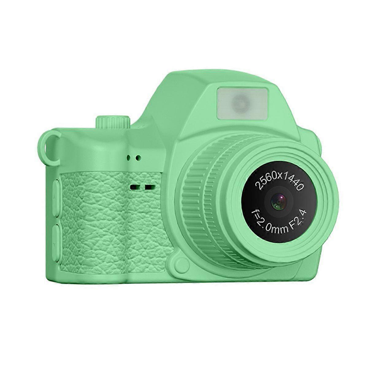 2K Digital Mini Thumb Camera Retro Micro Single Camera Student Campus Camera Keychain Pendant Video