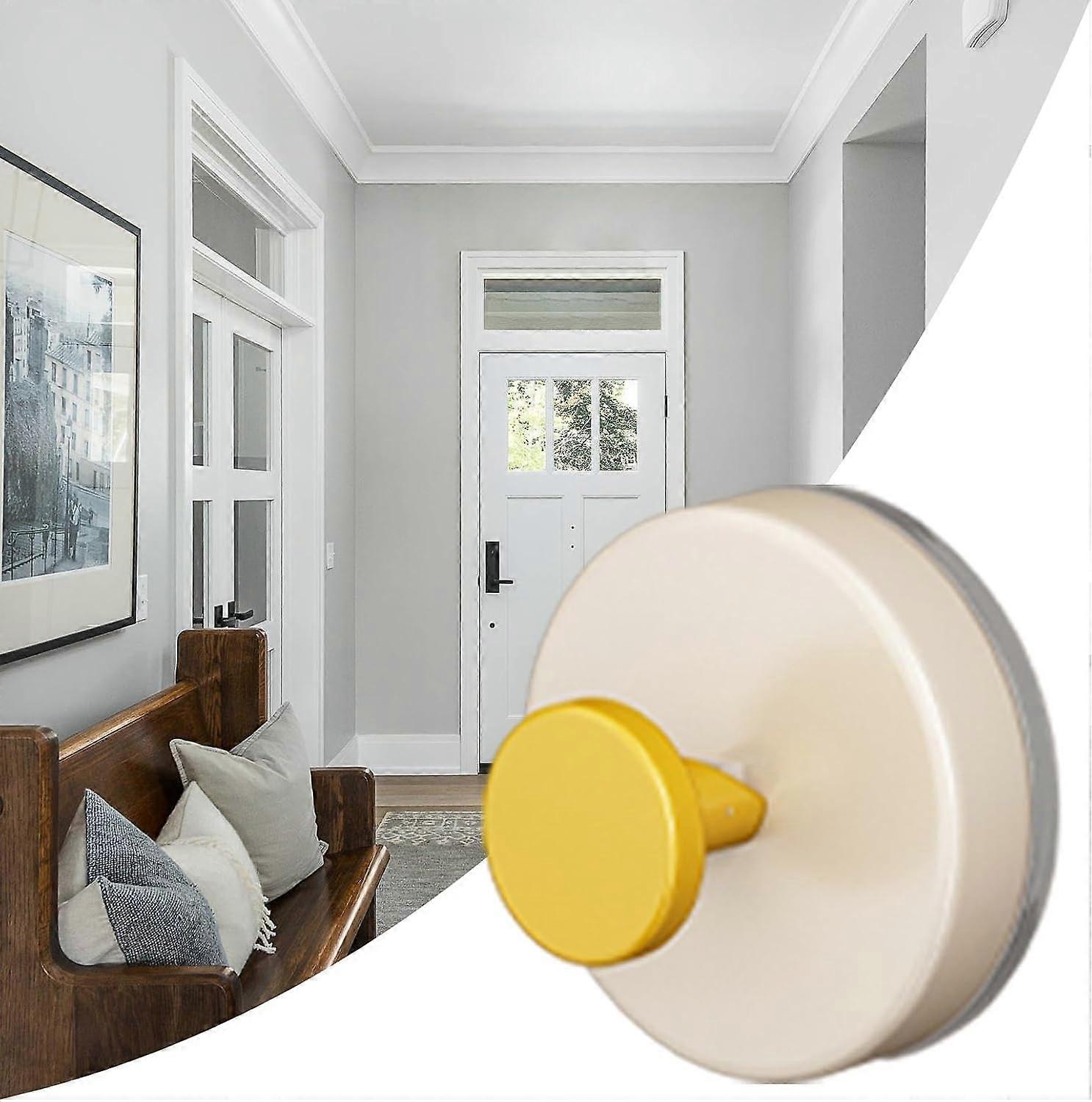 Suction Cup Hooks Heavy Duty Waterproof Rustproof Wall Mounted Bathroom Shower Yellow