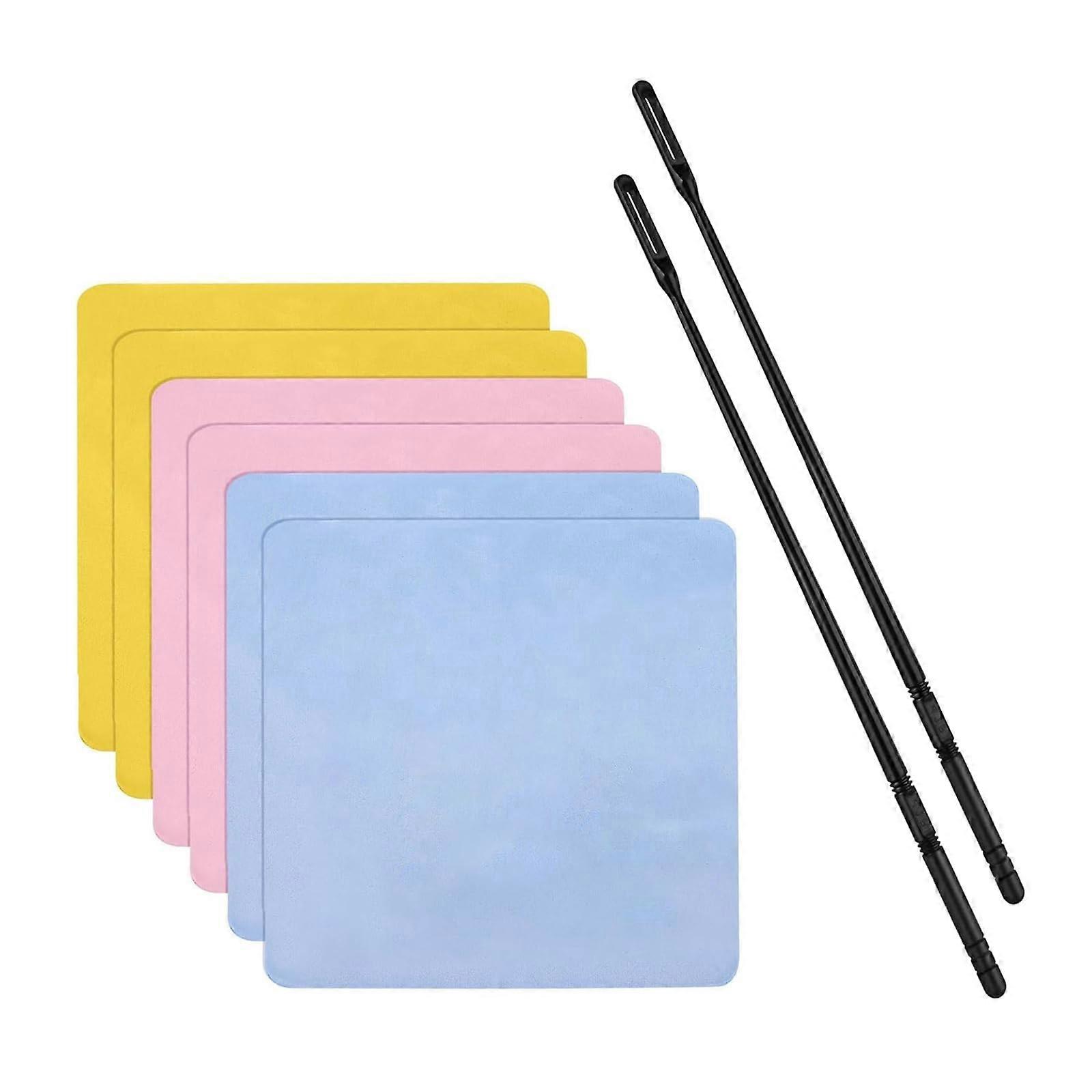 Flute Cleaning Rod and Microfiber Cloth Set for Precise Bore Cleaning and Scratch Polishing