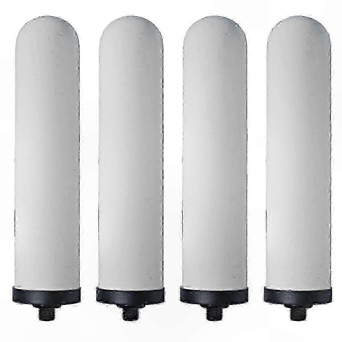 Ceramic Water Filters 4-Pack for Filtration Systems：