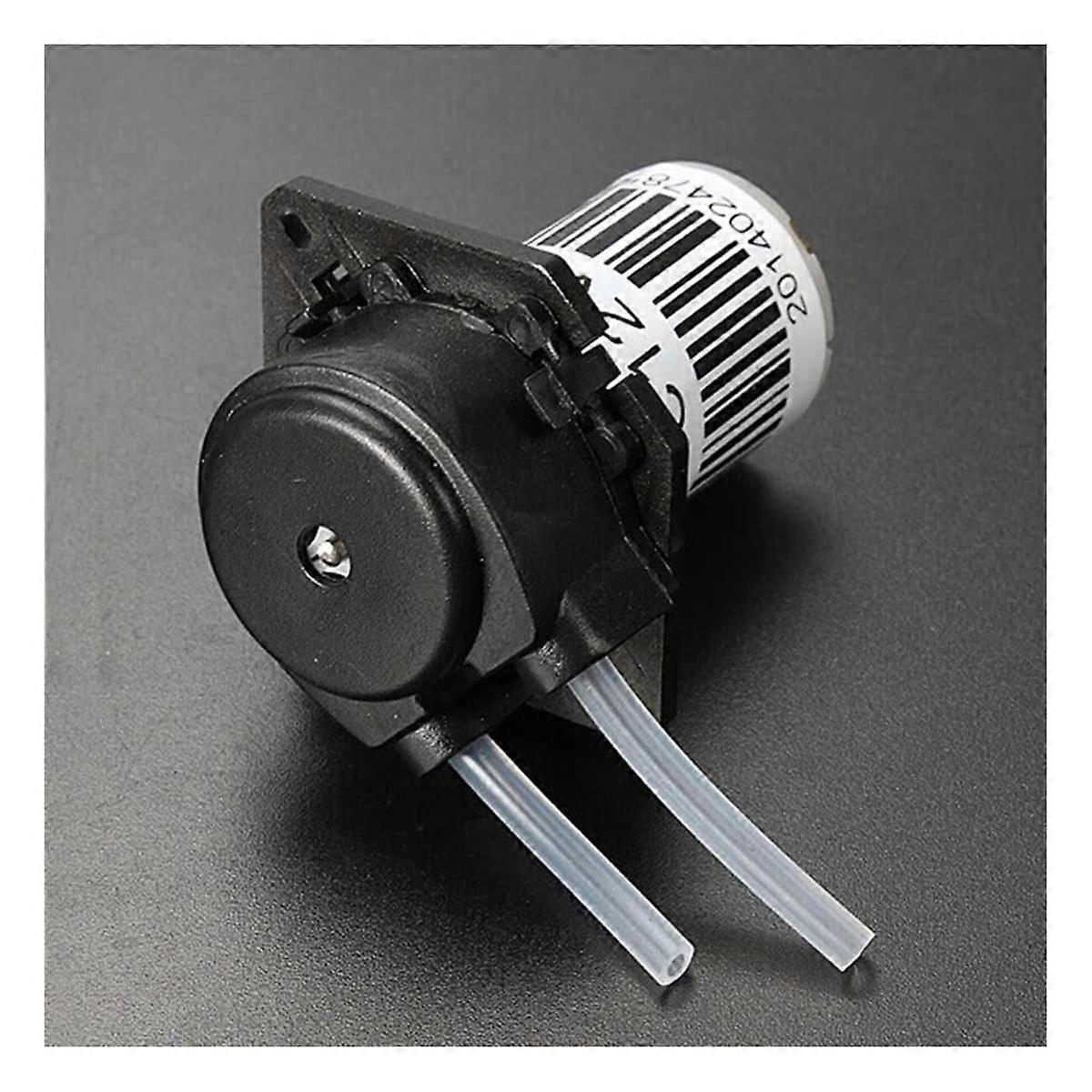 24V Peristaltic Water Pump with Adjustable Flow Control and Easy Clean Head for Aquarium Lab