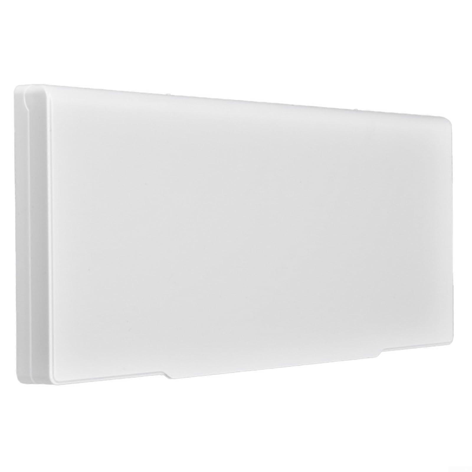 Waterproof Outlet Cover with Dustproof Protection, Wall Mounted Weatherproof Socket Protector White