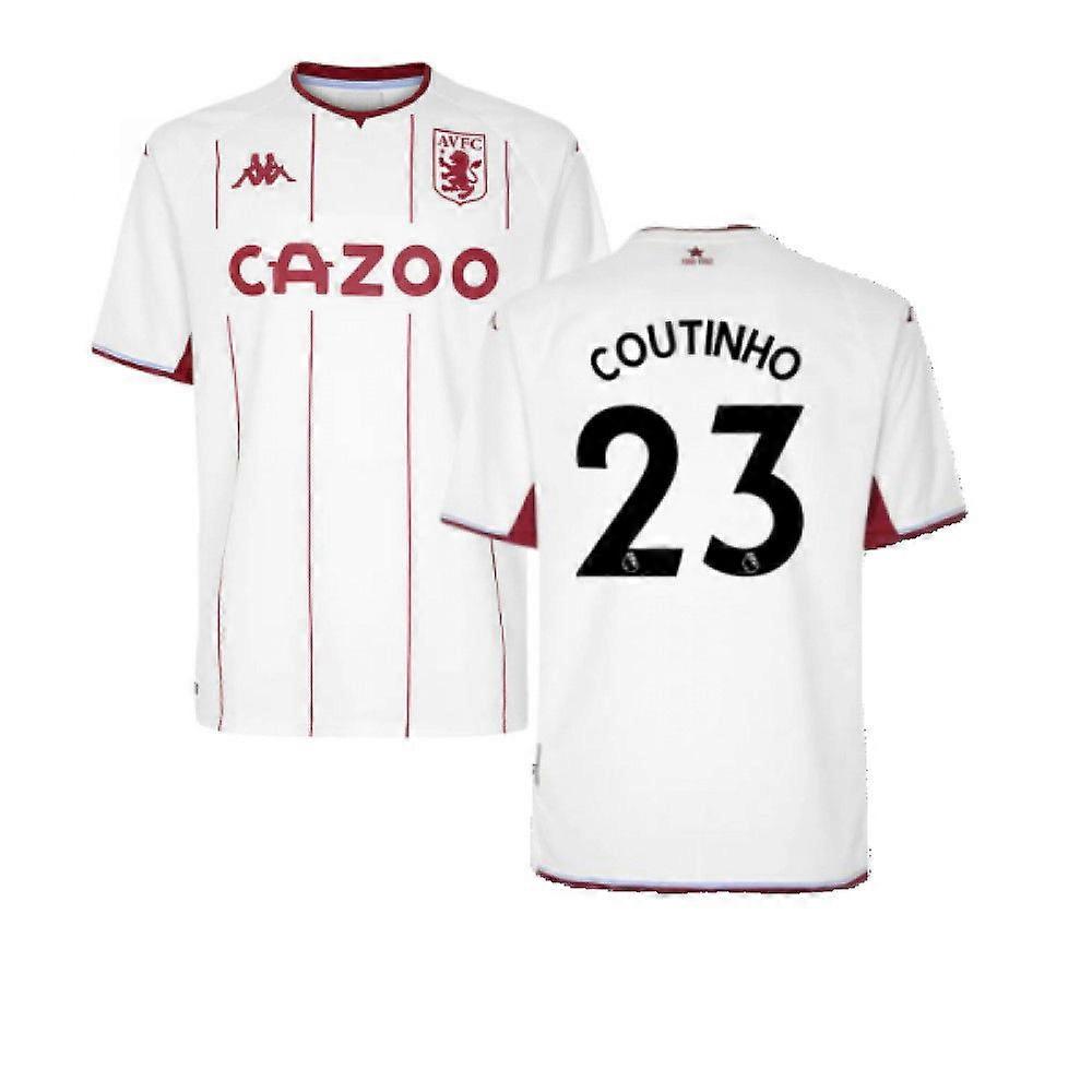 kappa Aston Villa ユニフォーム COUTINHO 23 2021-2022 Aston Villa Away Shirt (Coutinho 23) | Fruugo US