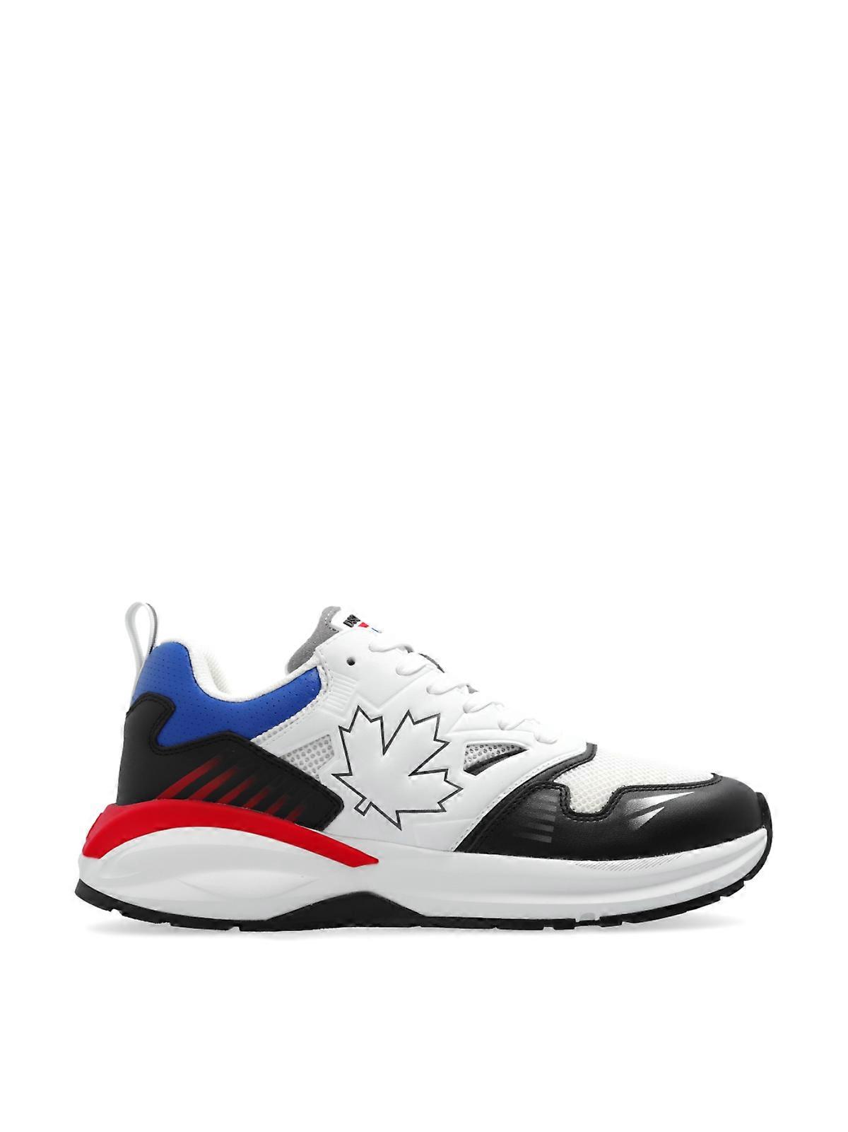 Dash Logo Lace-Up Sneakers