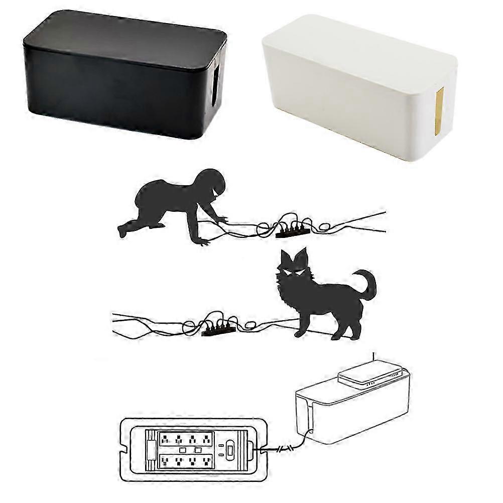 Cable Organizers Box For Electric Safety Home Use Featuring Plastic 1Set
