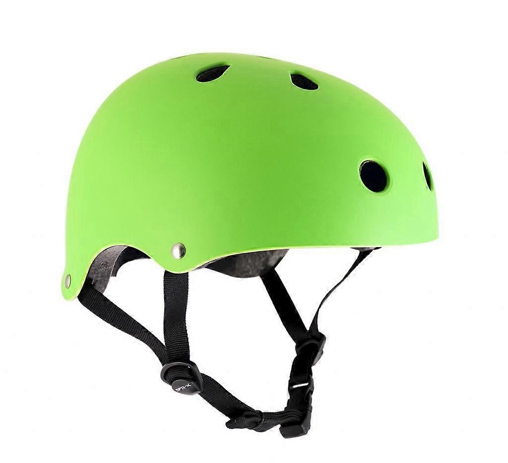 Matte Green Bike Helmet EN1078 Certified with Adjustable Fit and Removable Padding