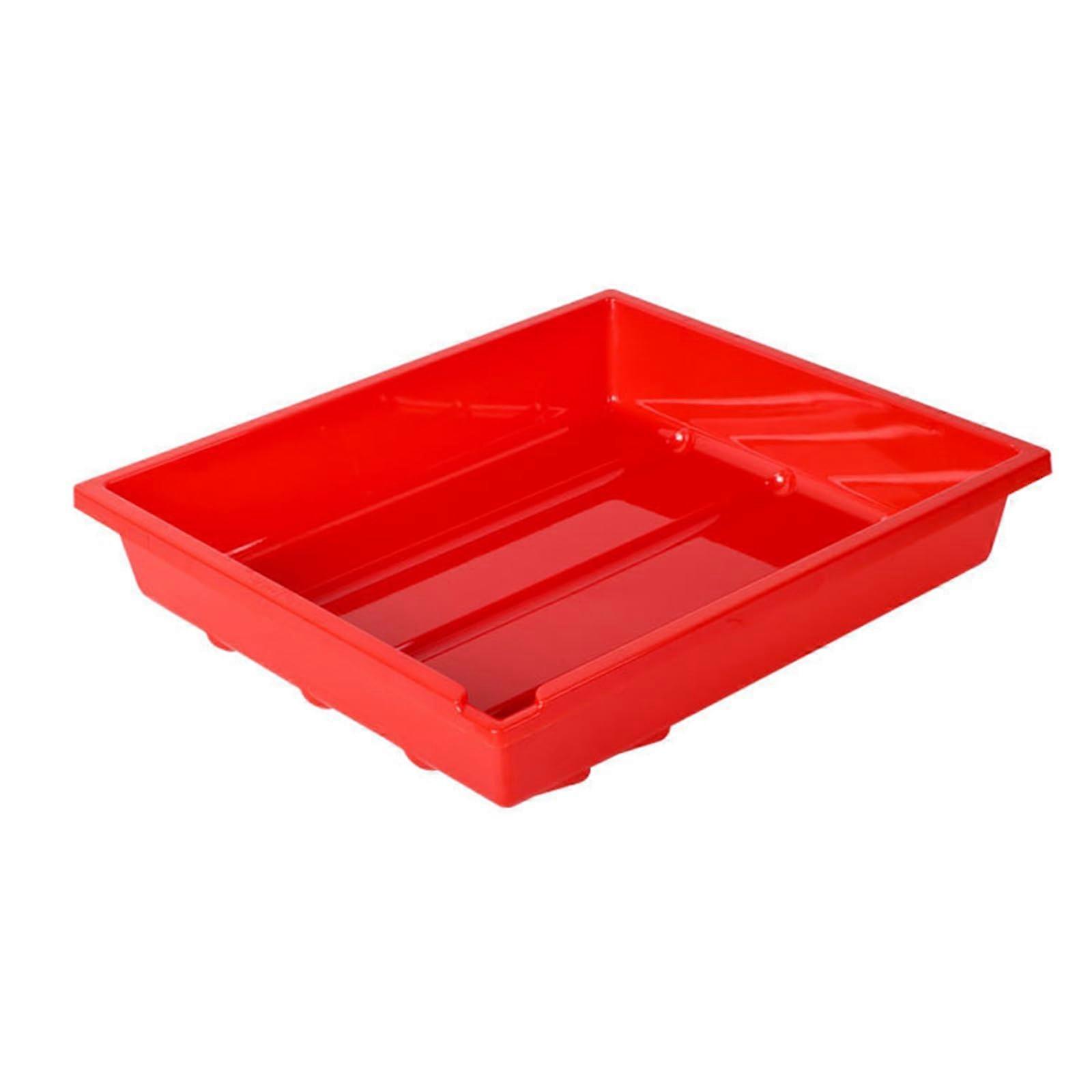 Darkroom Developing Tray Leak Proof for Photographic Paper and Film Processing Red