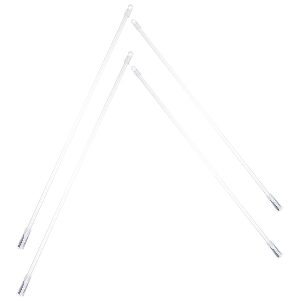 Fiberglass Blind Tilt Wand with Hook for Vertical Blind Replacement 4Pcs