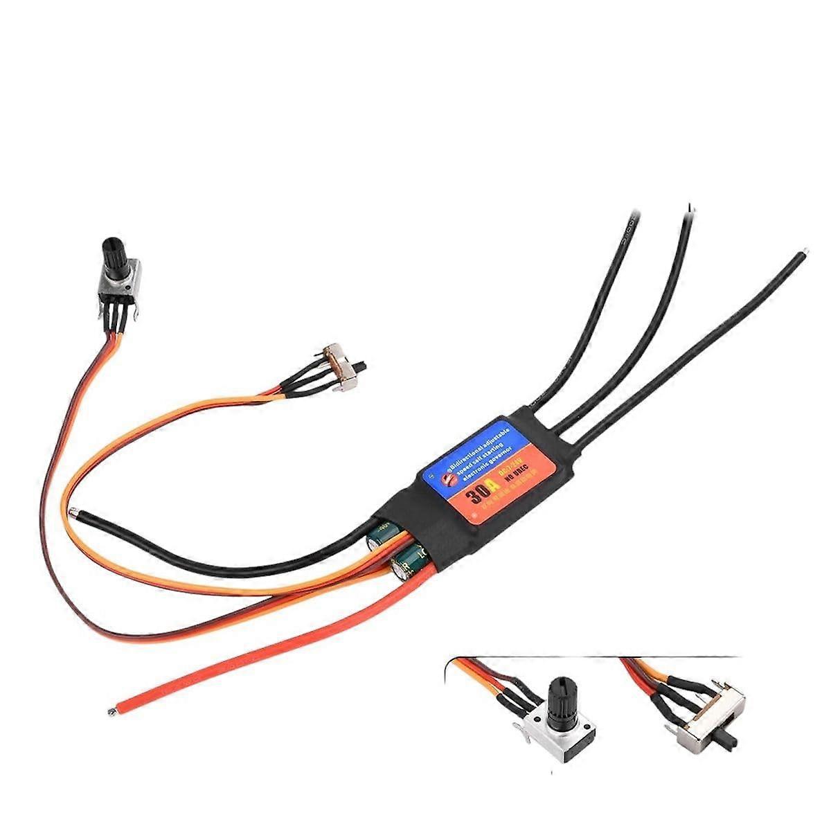 Brushless Motor ESC 30A 60A Bidirectional SelfStarting Speed Controller for Precise Regulation