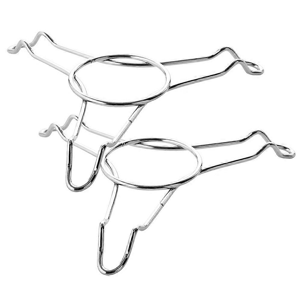 Pressure Cooker Steaming Rack Stainless Steel Stand for 2Pcs Kitchen