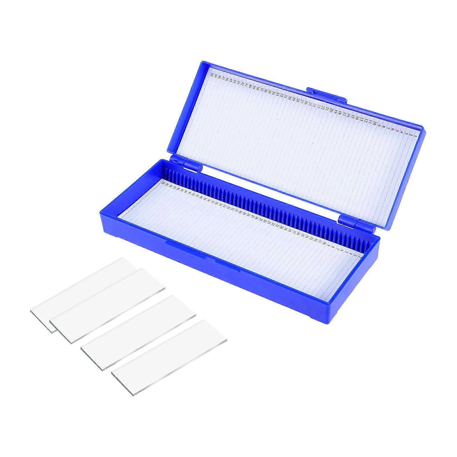 Microscope Slide Holder Plastic Biological Pathology Navy