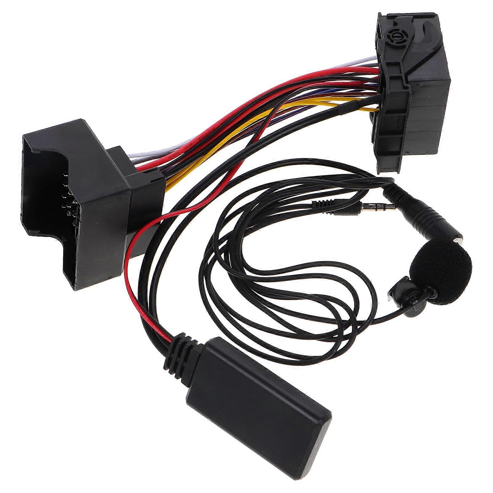 Microphone Cable Adapter for Car Audio Wire with Microphone Harness Cable