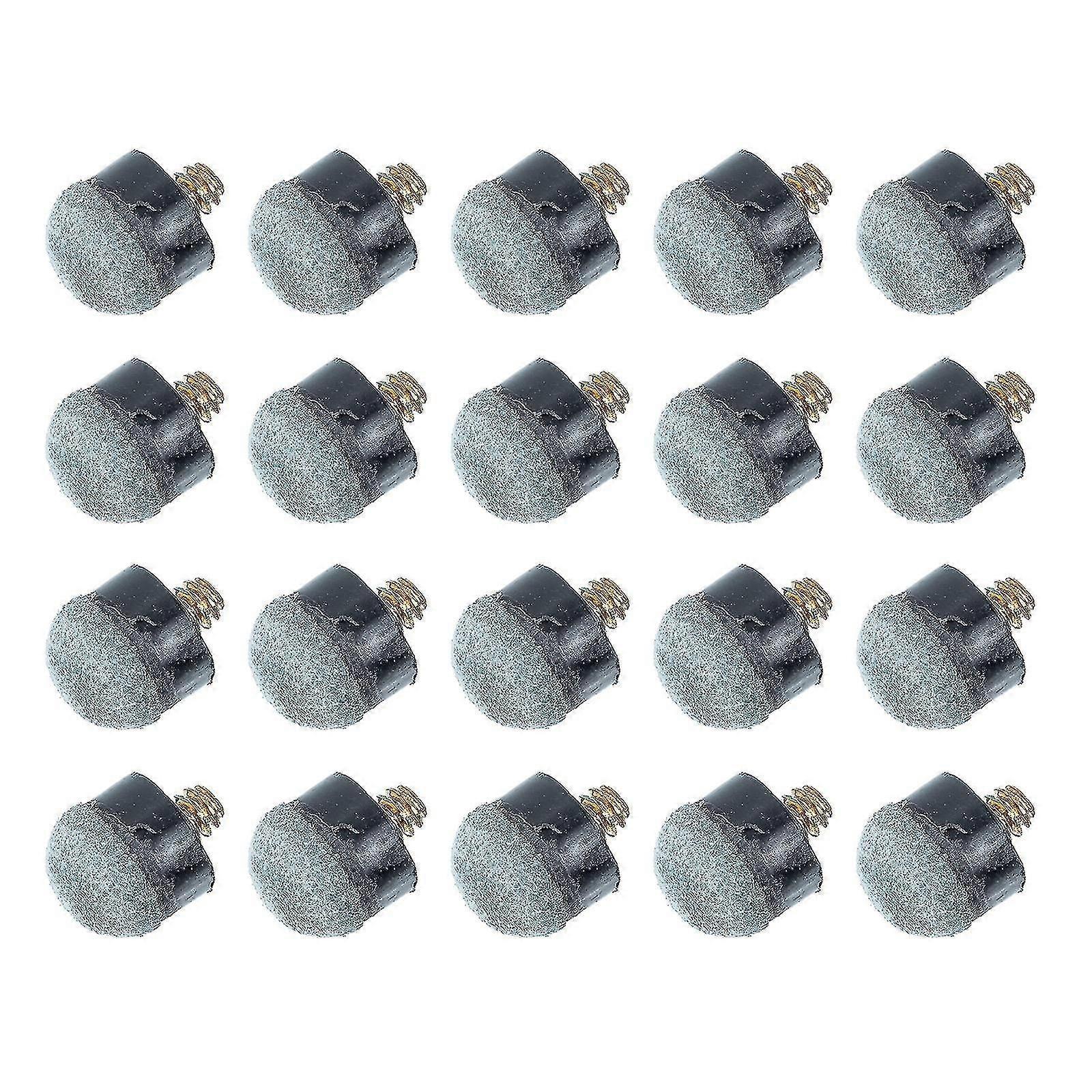 20 Pcs Pool Queue Tipps Leder Billard Queue Tipps Leder Pool Queue Ersatz Tipps