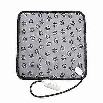 Adjustable Heated Mat for Pets, Waterproof and Durable Design with Chew-Resistant Cord, 45cm x 45cm Large Size Electric Pet Warmer Pad
