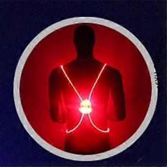 1pcs Light Up LED Reflective Vest Safety Belt Strap Night Running Cycling Glow