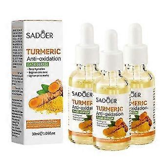 3 unidades de Sérum Antioxidante de Cúrcuma, Sérum de Cúrcuma para Manchas Escuras_rxkf